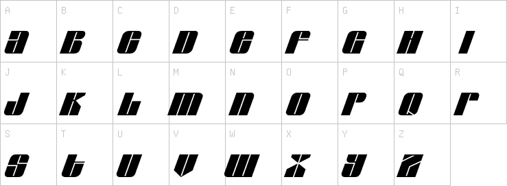 Uppercase characters