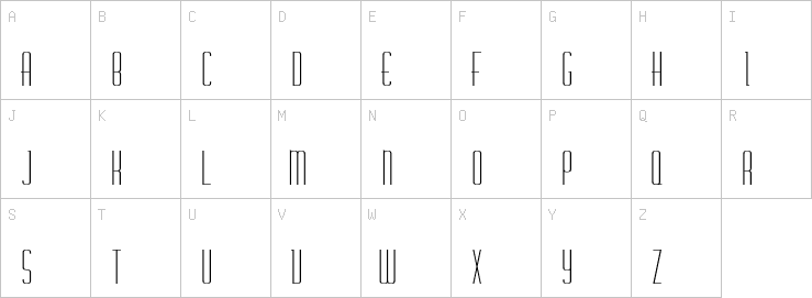 Uppercase characters