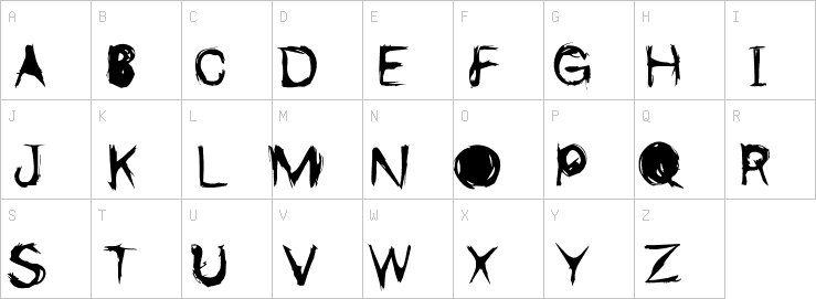 Uppercase characters