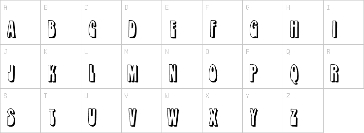 Uppercase characters