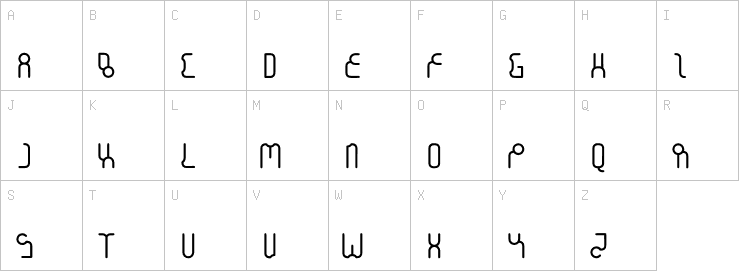 Uppercase characters