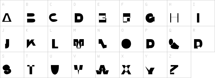 Uppercase characters