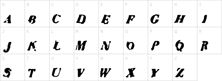 Uppercase characters