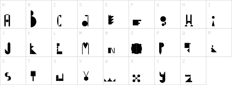 Uppercase characters