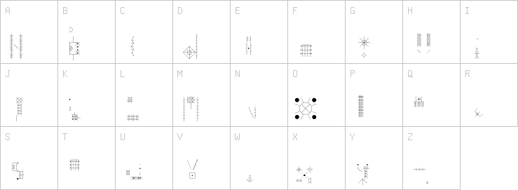 Uppercase characters