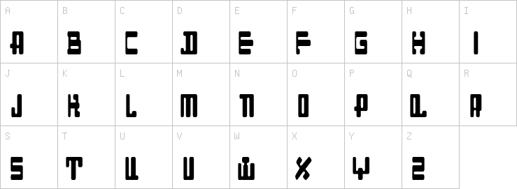Uppercase characters