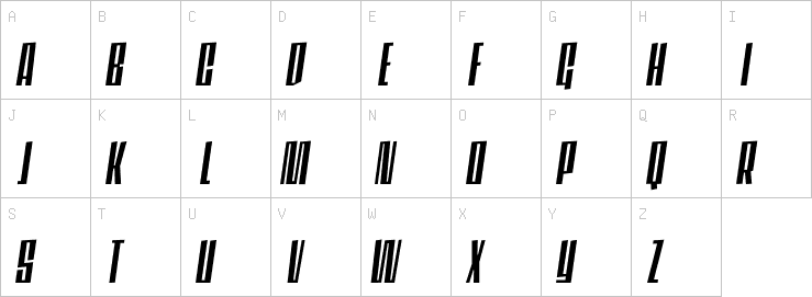 Uppercase characters