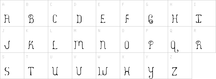 Uppercase characters