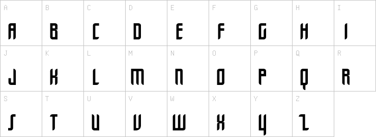 Uppercase characters