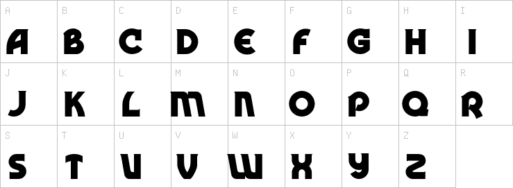 Uppercase characters