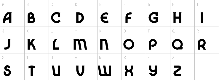 Uppercase characters