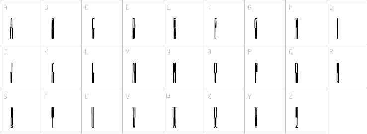 Uppercase characters