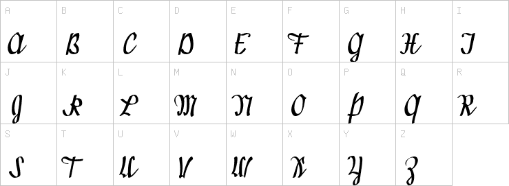 Uppercase characters