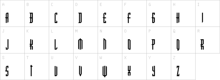 Uppercase characters