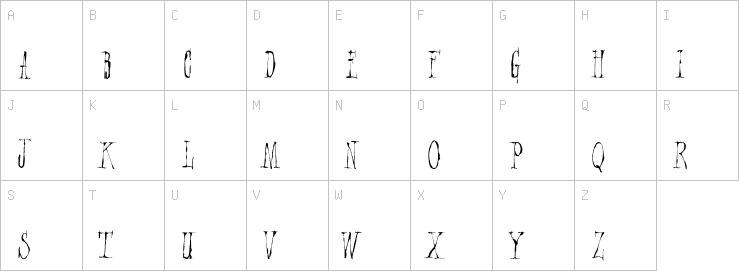 Uppercase characters