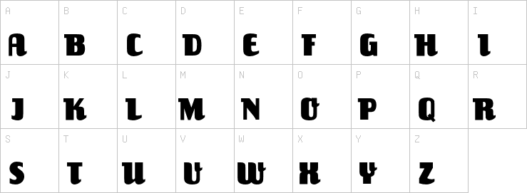 Uppercase characters