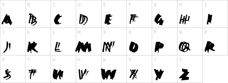Uppercase characters