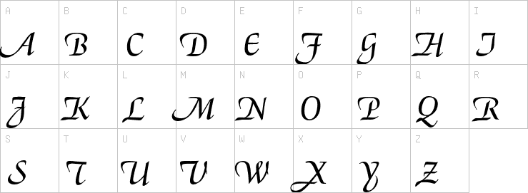 Uppercase characters