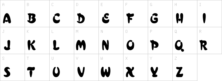 Uppercase characters