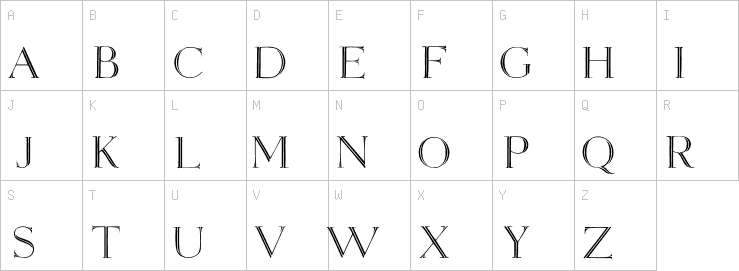 Uppercase characters