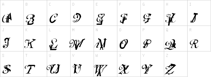 Uppercase characters
