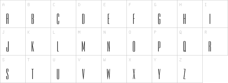 Uppercase characters