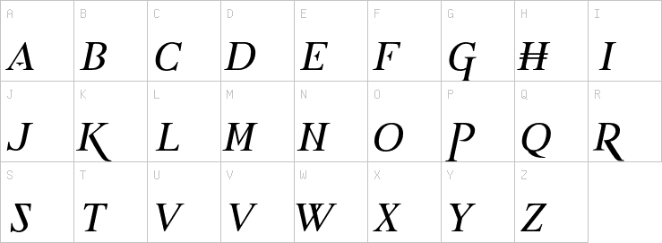 Uppercase characters