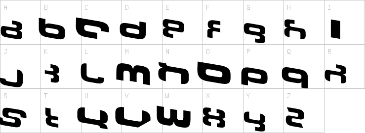 Uppercase characters