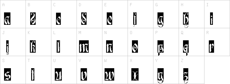 Uppercase characters