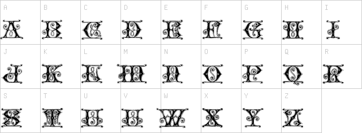 Uppercase characters