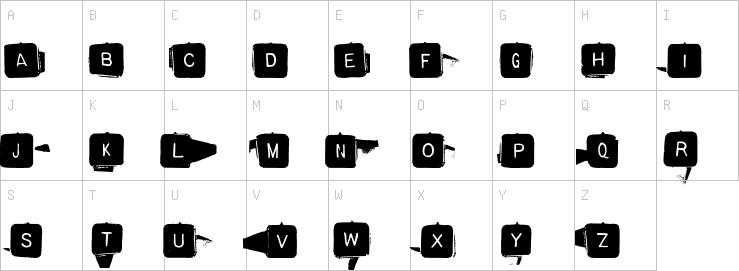 Uppercase characters