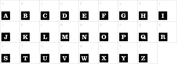 Uppercase characters