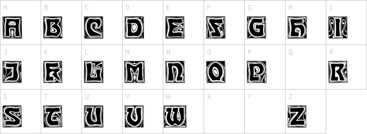 Uppercase characters