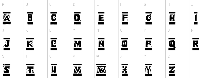 Uppercase characters