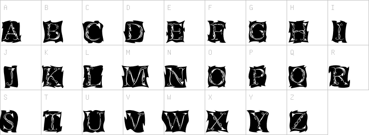 Uppercase characters