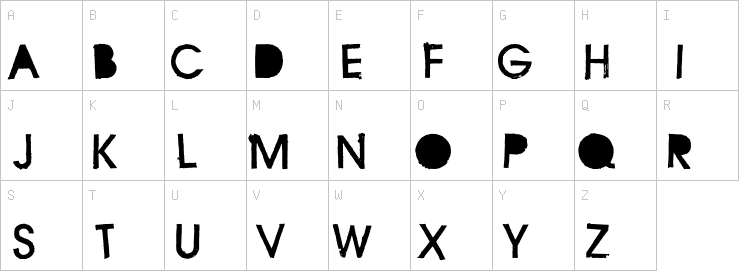 Uppercase characters