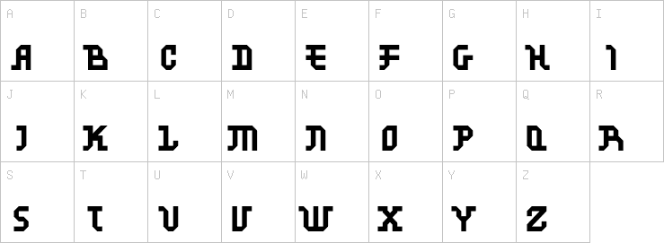 Uppercase characters