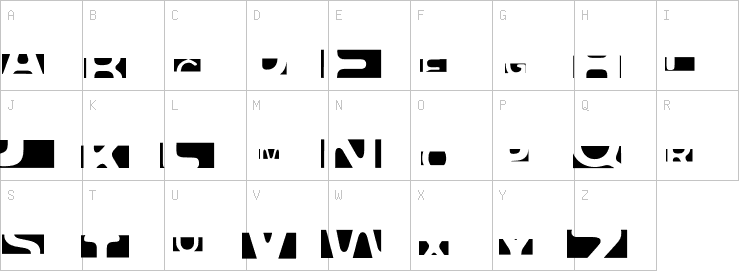 Uppercase characters