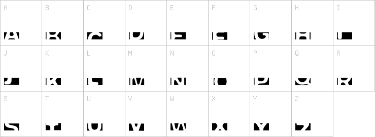 Uppercase characters