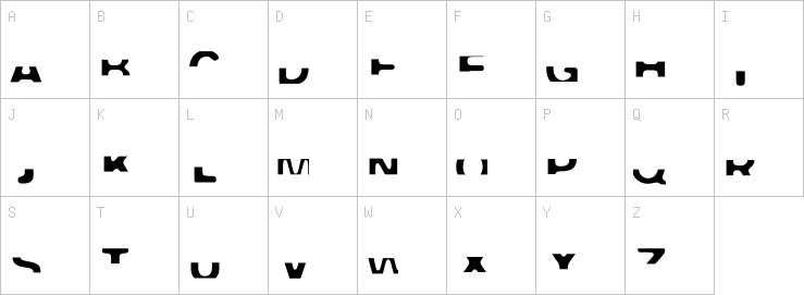 Uppercase characters