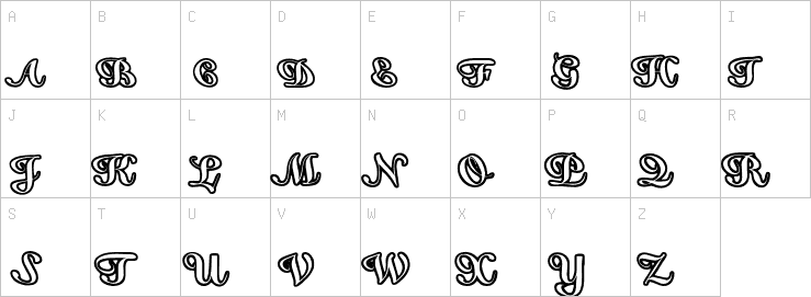 Uppercase characters