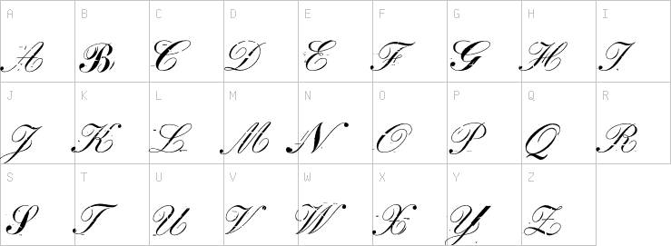 Uppercase characters