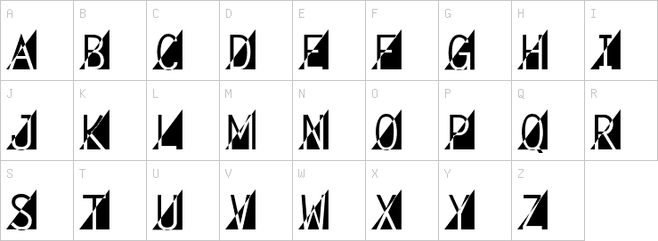 Uppercase characters