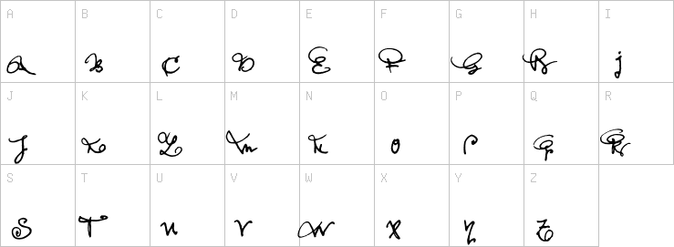 Uppercase characters