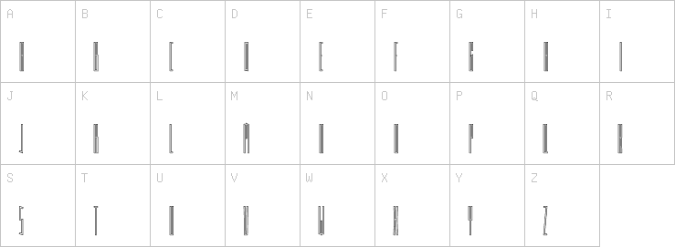 Uppercase characters