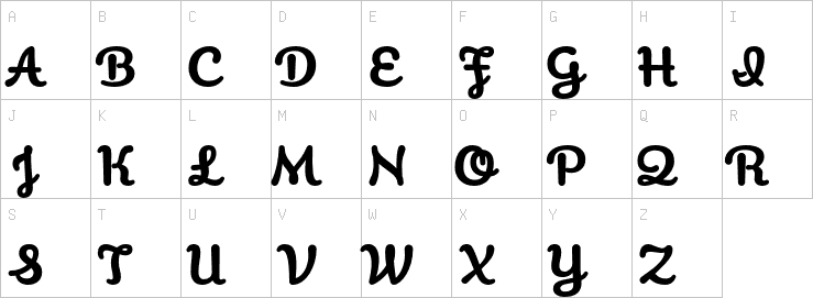 Uppercase characters