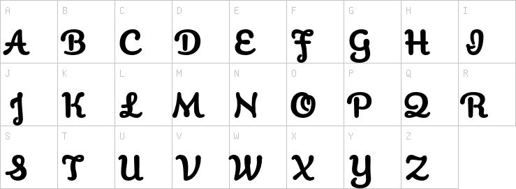 Uppercase characters