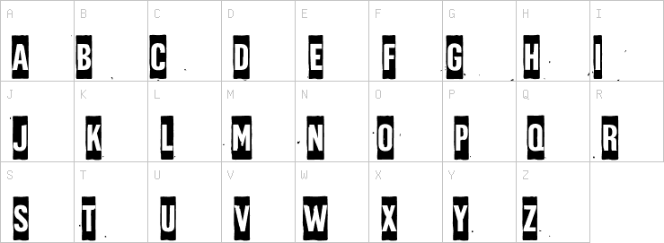 Uppercase characters