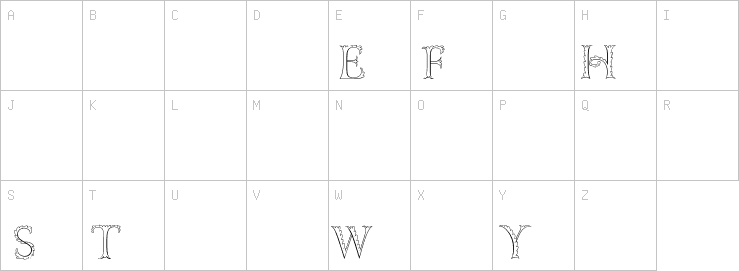 Uppercase characters