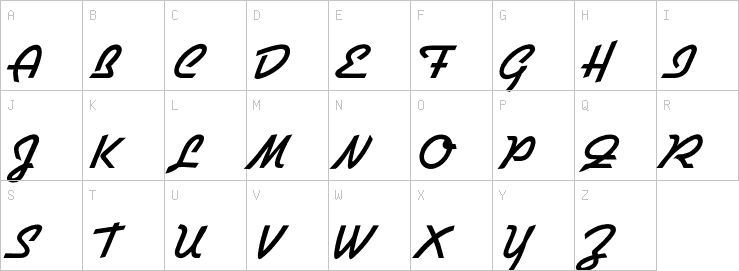 Uppercase characters
